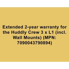Huddly Ext. 2-yr warr. Huddly Crew 3 - Forlænget garanti
